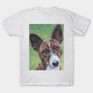 Basenji Fine Art Painting T-Shirt